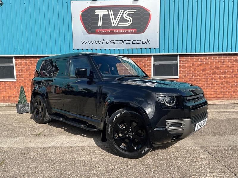 Black Used 2021 Land Rover Defender SE Dynamic SUV | £48,984 (A bit pricey) - Image 1/4
