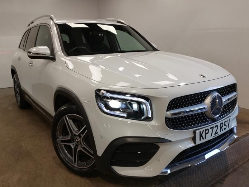 White Used 2022 Mercedes GLB200 AMG Line Premium SUV | £29,998 (A bit pricey) - Image 1/4