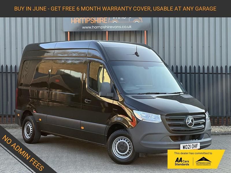 White Used 2021 Mercedes E-Sprinter Progressive Van | £10,743 - Image 1/4