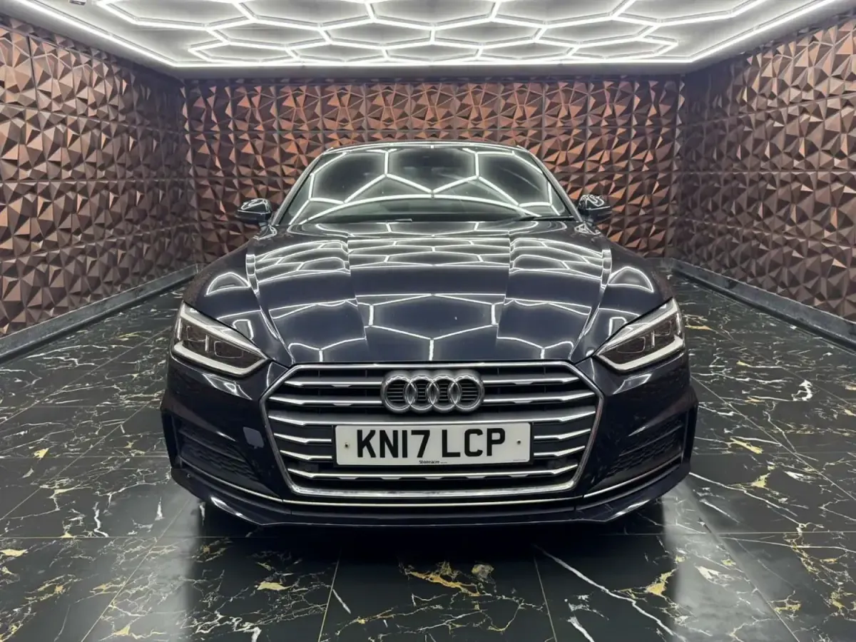 Usado Audi A5 S-Line 2017 Azul Coupé