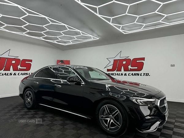 Black Used 2024 Mercedes E220 AMG line Sedan | £53,000 - Image 1/4