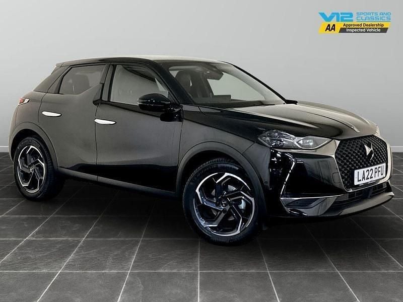 Black Used 2022 DS Automobiles DS3 Crossback Rivoli SUV | £15,295 (Fair price) - Image 1/2