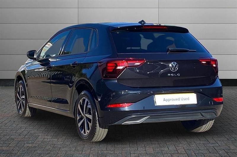New VW Polo Match 95 HP (69 kW) 2025 Black Hatchback