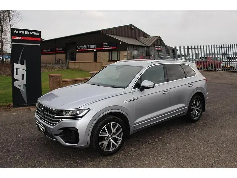 Used VW Touareg R-line 286 HP (210 kW) 2020 Silver SUV