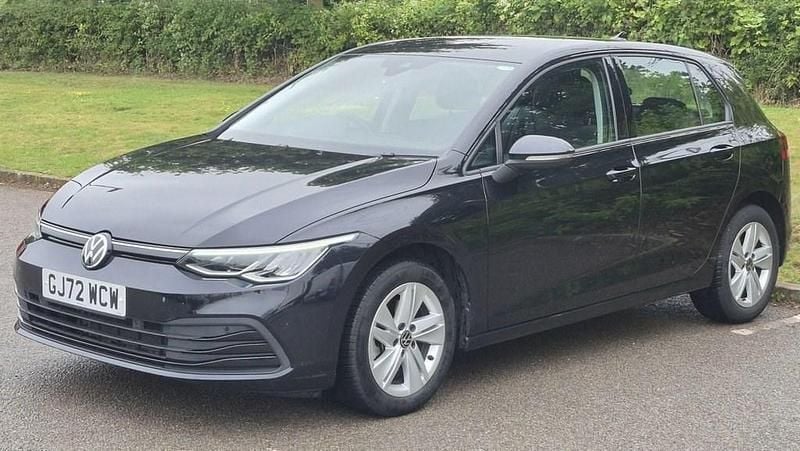 Black Used 2022 VW Golf VIII Life Hatchback | £14,800 (Good price) - Image 1/4