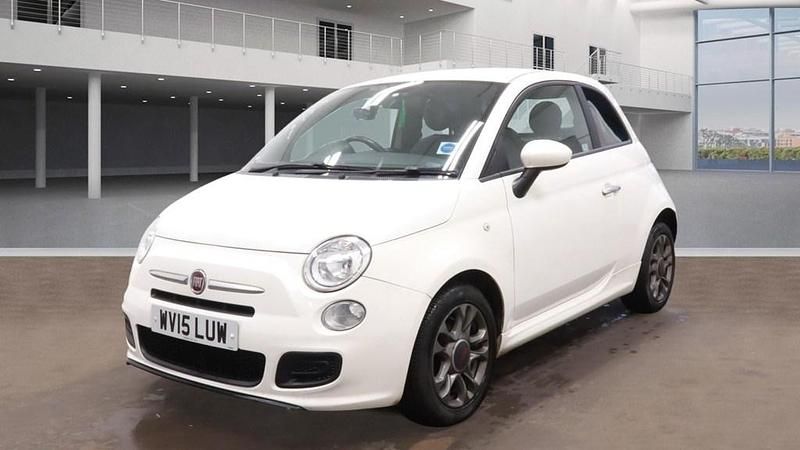 Used Fiat 500 S 69 HP (50 kW) 2015 White Hatchback