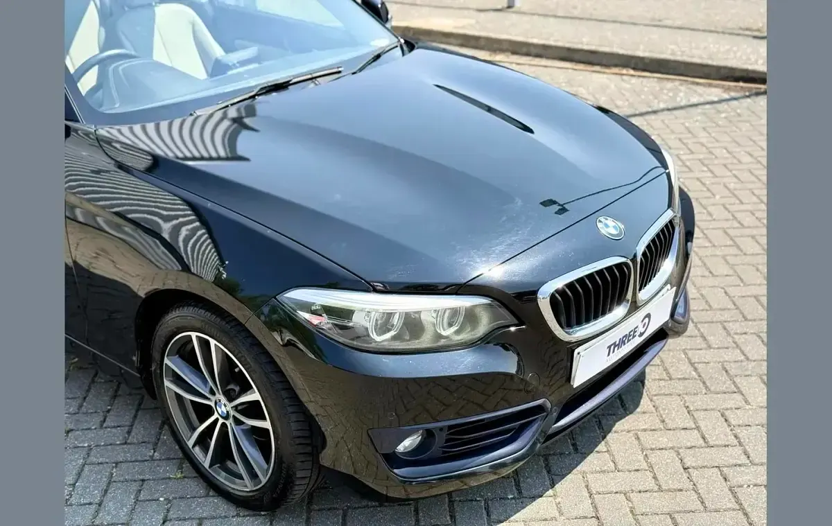 Used BMW 218 Sport Line 134 HP (98 kW) 2017 Black Coupe