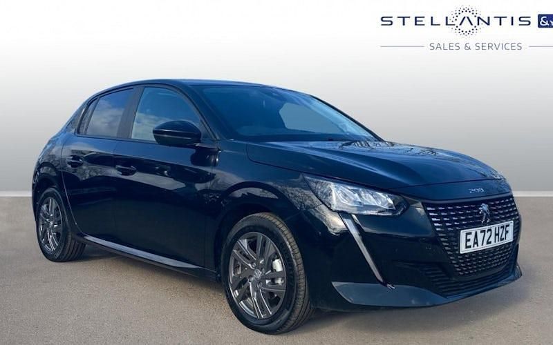 Used Peugeot 208 Active+ 75 HP (55 kW) 2022 Black Hatchback
