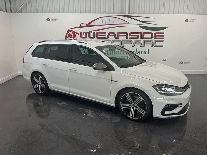 White Used 2017 VW Golf VII R Estate | £16,999 (Fair price) - Image 1/4