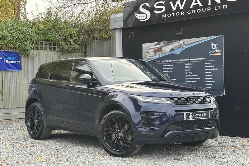 Blue Used 2022 Land Rover Range Rover evoque SE Dynamic SUV | £21,995 (Super price) - Image 1/1