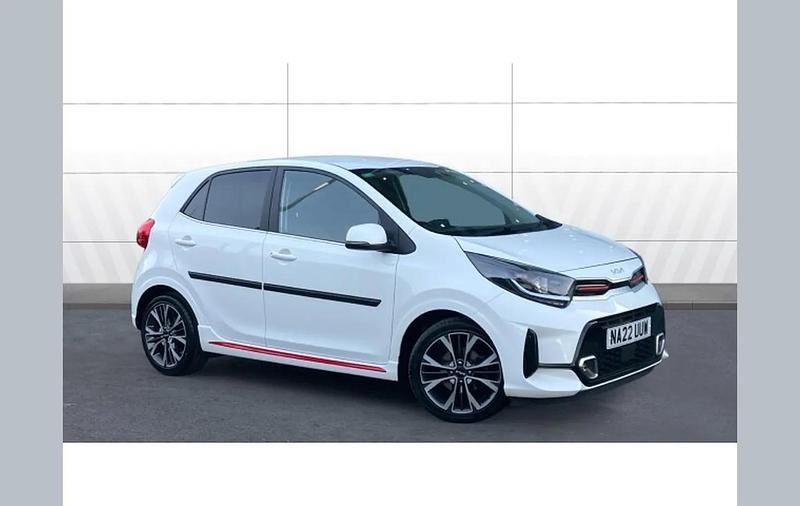 Used Kia Picanto GT-Line 67 HP (49 kW) 2022 White Hatchback