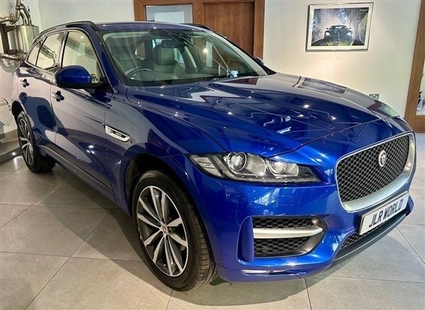 Blue Used 2018 Jaguar F-Pace R-Sport SUV | £19,997 (Fair price) - Image 1/1