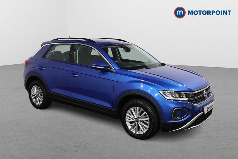 Blue Used 2022 VW T-Roc Life SUV | £17,149 (Fair price) - Image 1/4