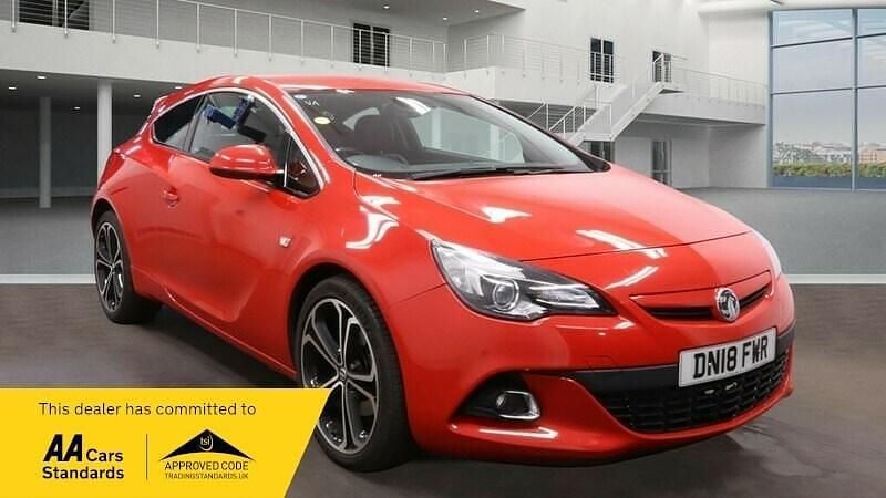 Red Used 2018 Vauxhall Astra GTC Edition Hatchback | £7,695 (A bit pricey) - Image 1/4