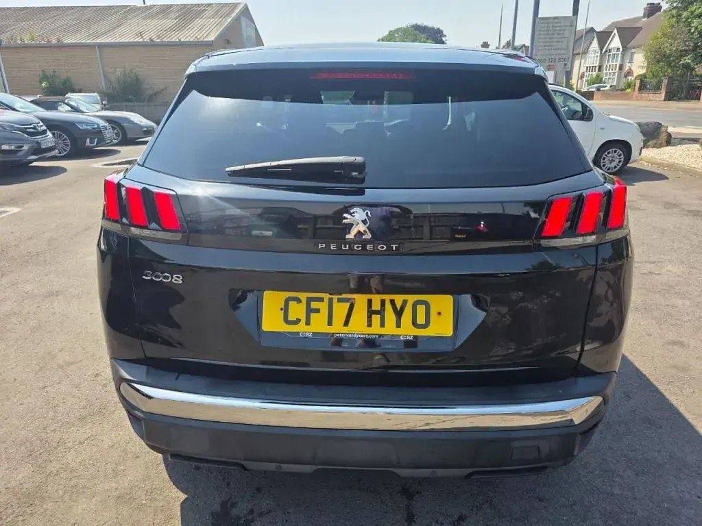Used Peugeot 3008 Allure 2017 Black SUV