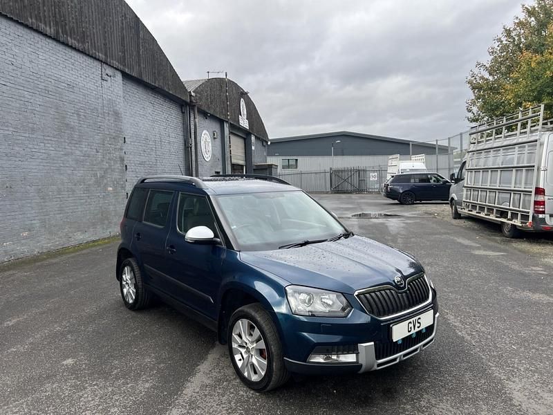 Blue Used 2014 Skoda Yeti Elegance SUV | £7,490 (Good price) - Image 1/4