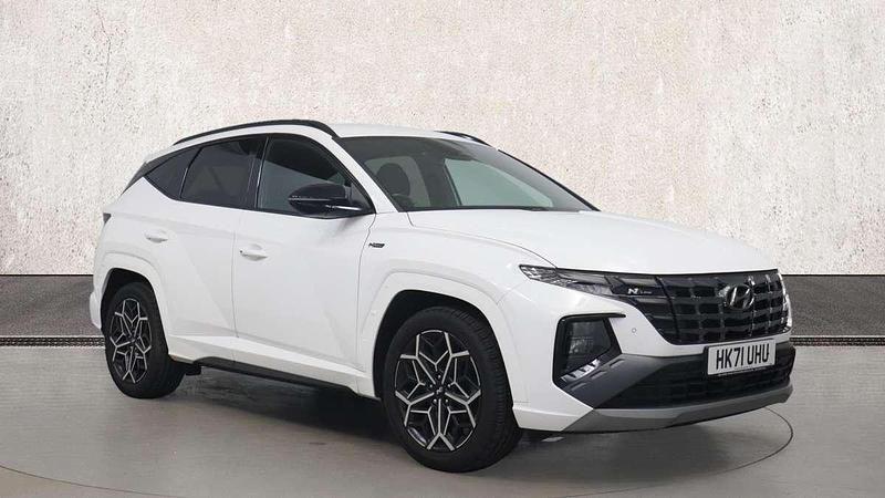 White Used 2021 Hyundai Tucson N Line SUV | £20,334 (A bit pricey) - Image 1/4