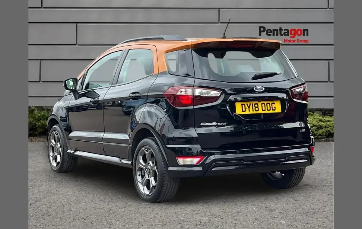 Used Ford Ecosport ST-Line 138 HP (101 kW) 2018 Black SUV