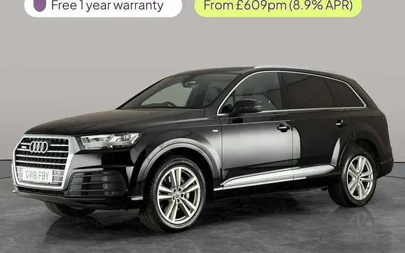 Used Audi Q7 S-Line 218 HP (160 kW) 2018 SUV