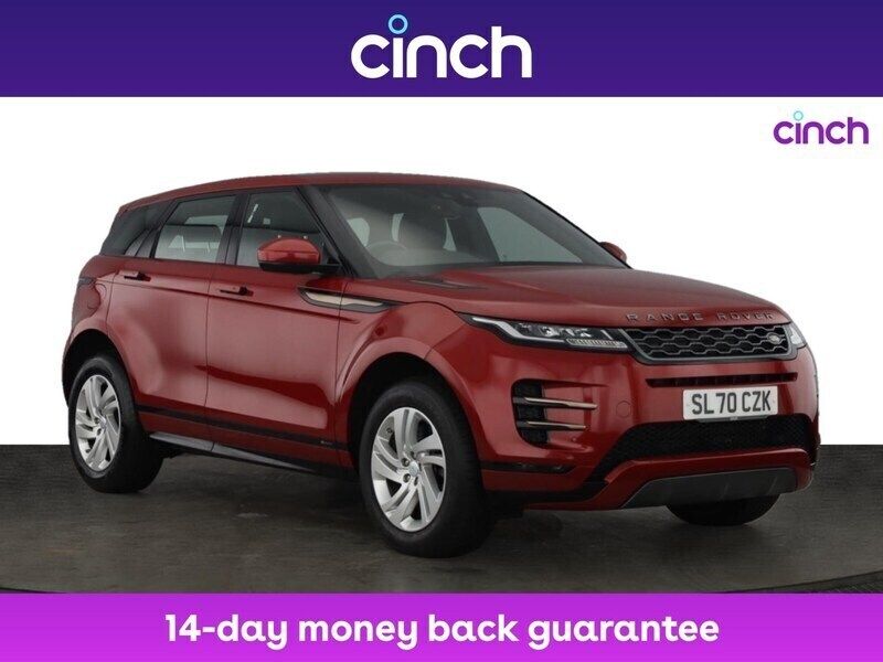 Red Used 2020 Land Rover Range Rover evoque R-Dynamic SUV | £18,849 (Good price) - Image 1/3