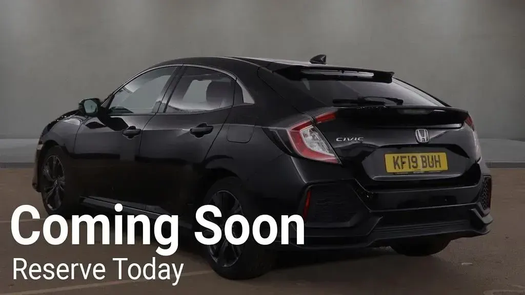 Used Honda Civic SR 126 HP (92 kW) 2019 Black Hatchback