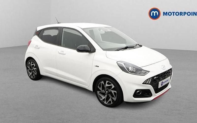 Used Hyundai i10 N Line 101 HP (74 kW) 2022 White Hatchback