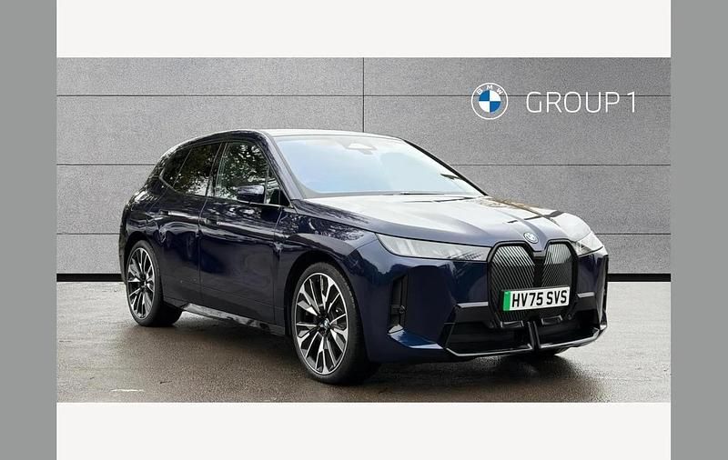 Tanzanite blue New 2025 BMW iX M Sport SUV | £69,950 (Super price) - Image 1/4