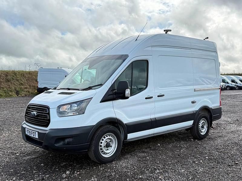 Used Ford Transit 130 HP (95 kW) 2019 White Van