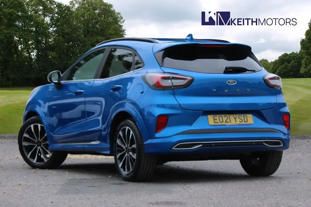 Used Ford Puma ST-Line 125 HP (91 kW) 2021 Blue SUV