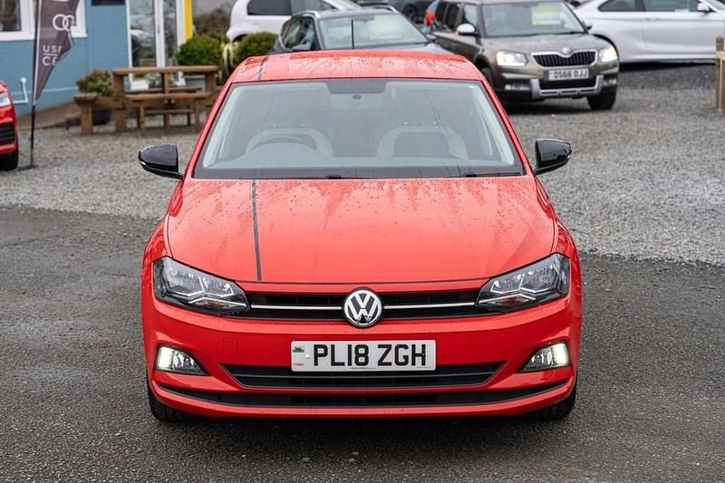 Used VW Polo Beats 65 HP (47 kW) 2018 Red Hatchback