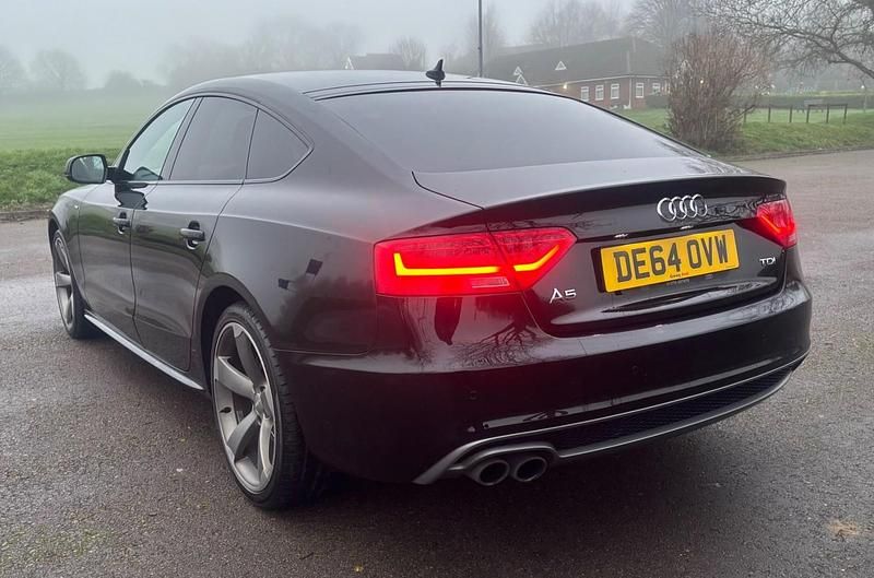 Used Audi A5 Sportback Black Edition 177 HP (130 kW) 2014 Black Hatchback