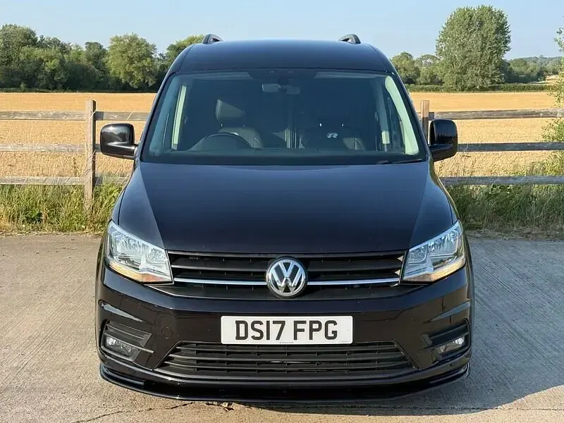 Used VW Caddy Black Edition 102 HP (75 kW) 2017 Black MPV
