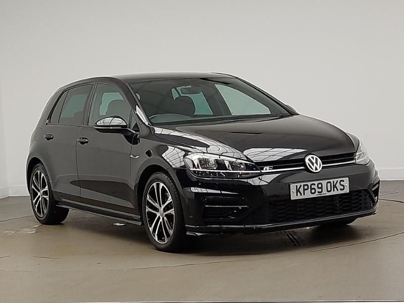Used VW Golf VII R-line 150 HP (110 kW) 2019 Black Hatchback