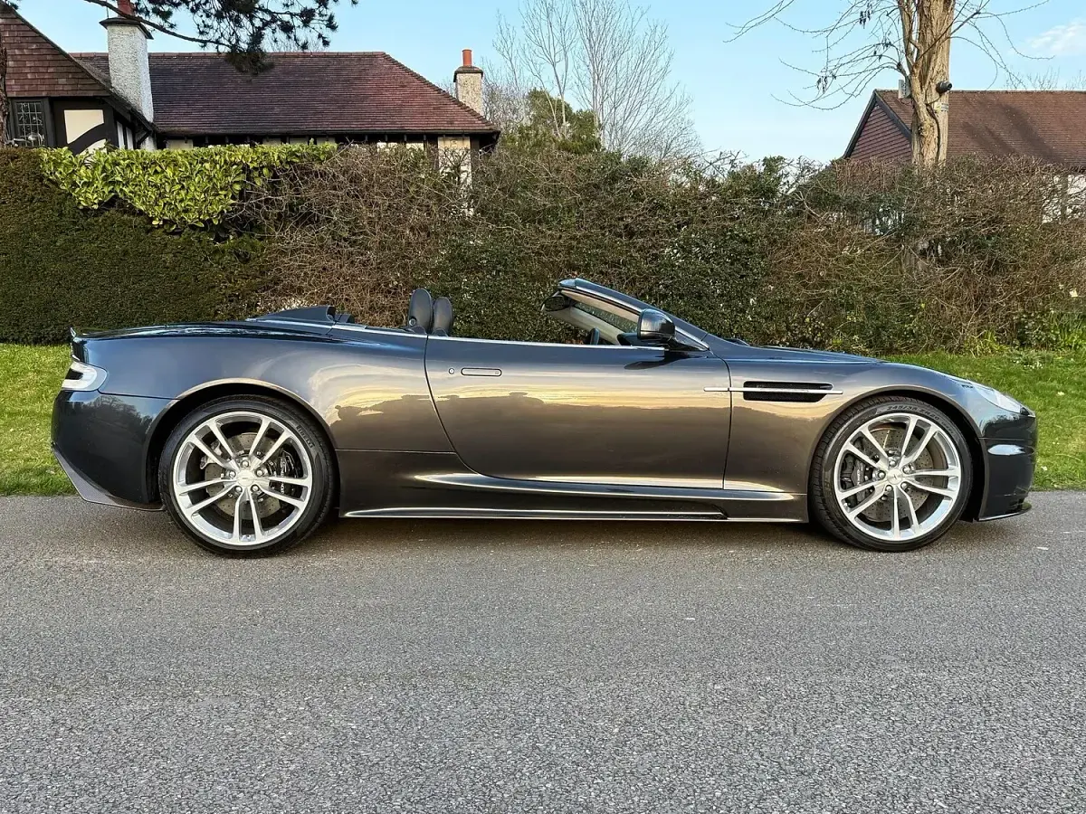 Used Aston Martin DBS 517 HP (380 kW) 2012 Silver Cabriolet