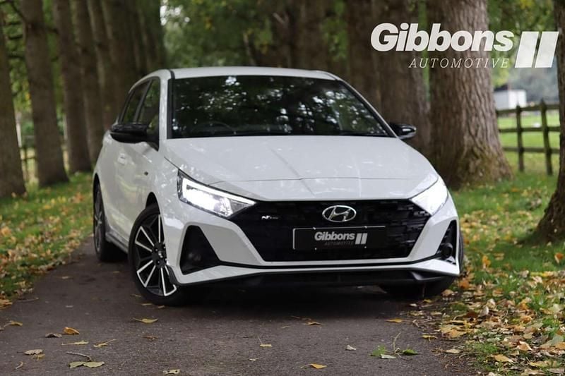 White Used 2023 Hyundai i20 N Line Hatchback | £15,485 (Fair price) - Image 1/4