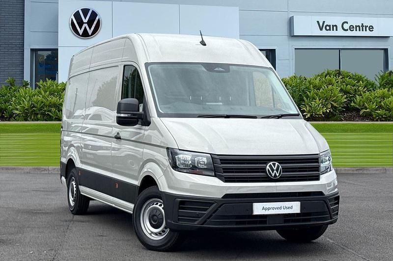 Grey New 2025 VW Crafter Van | £31,491 - Image 1/4