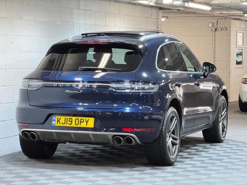 Used Porsche Macan S 2019 Blue SUV