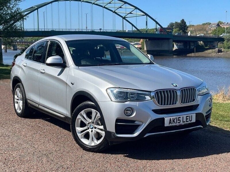 Silver Used 2015 BMW X4 xLine SUV | £12,499 (Fair price) - Image 1/4