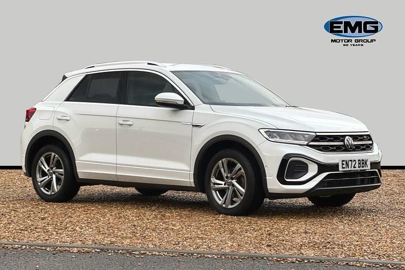 Used VW T-Roc R-line 150 HP (110 kW) 2023 White SUV