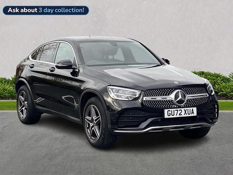Black Used 2022 Mercedes GLC220 AMG line | £35,799 - Image 1/4