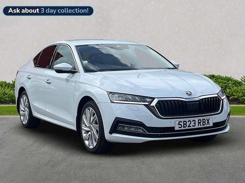 White Used 2023 Skoda Octavia SE L Hatchback | £21,741 (A bit pricey) - Image 1/4