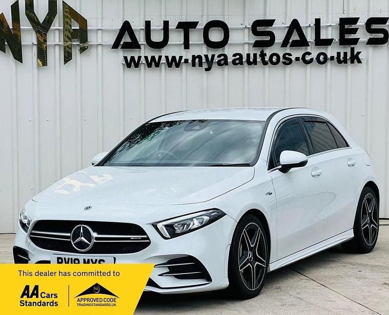 White Used 2019 Mercedes A35 AMG AMG Hatchback | £21,399 (Good price) - Image 1/4