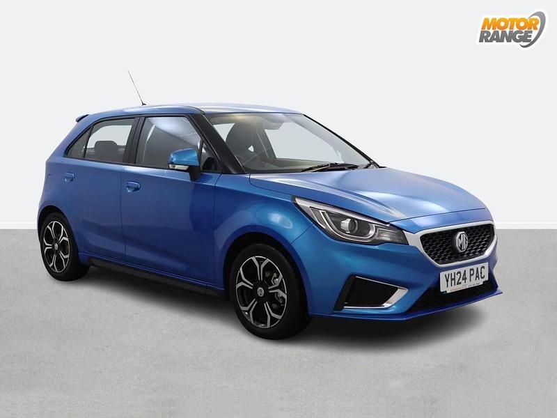 Used MG MG3 Exclusive 106 HP (77 kW) 2024 Blue Hatchback