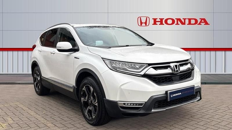 White Used 2020 Honda CR-V Hybrid SUV | £22,140 (Fair price) - Image 1/3