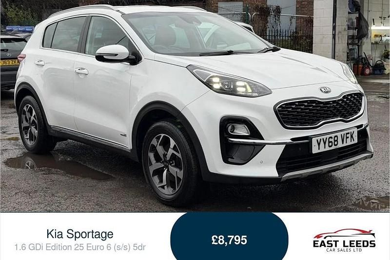 Used Kia Sportage 130 HP (95 kW) 2018 White SUV