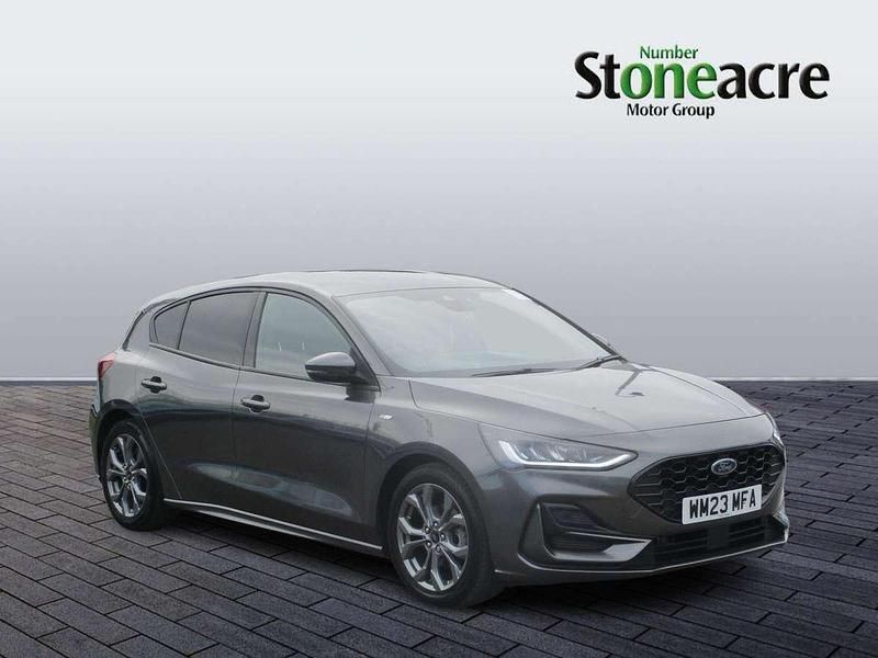Grey Used 2023 Ford Focus ST-Line Hatchback | £14,750 (Fair price) - Image 1/4