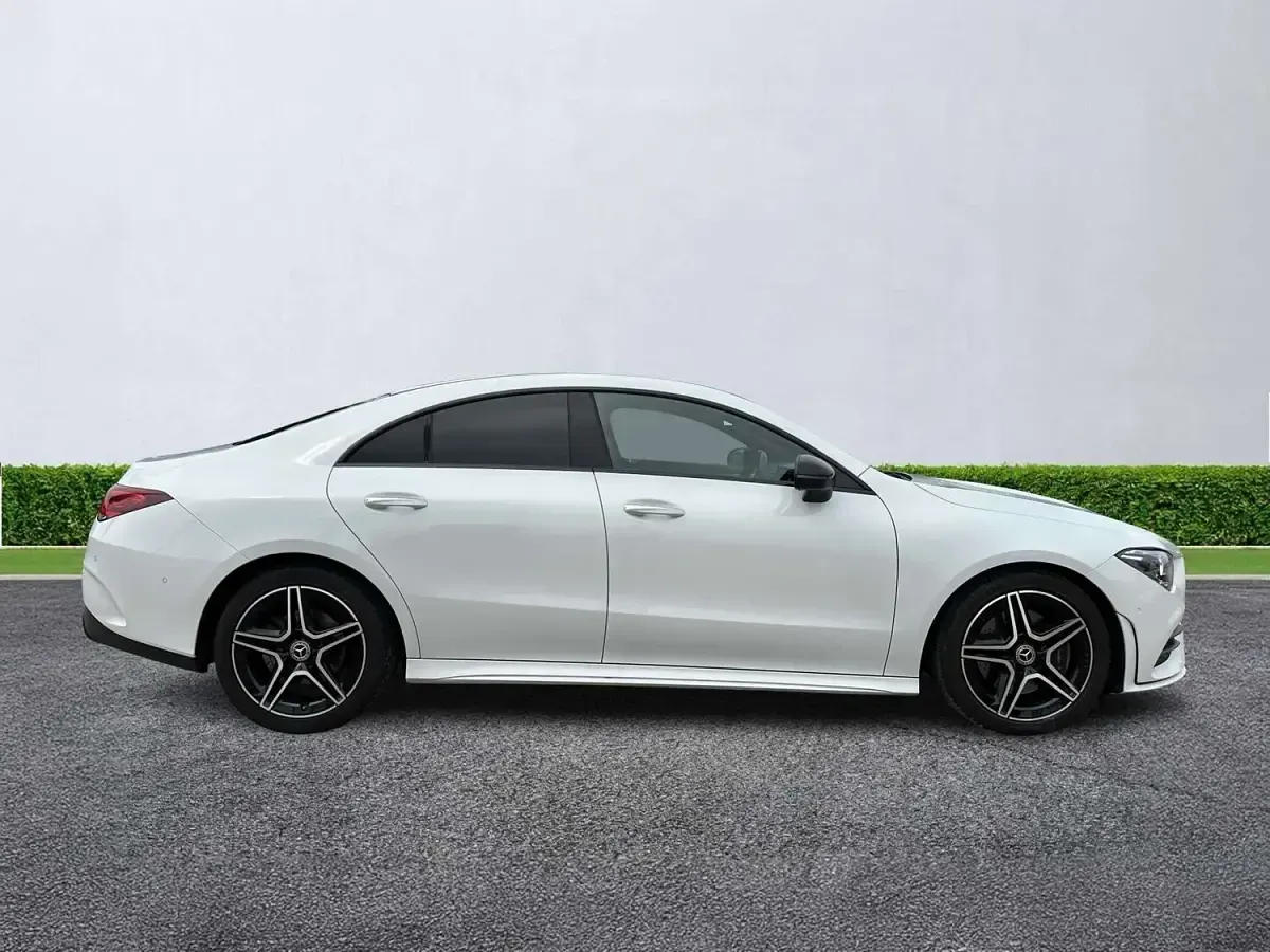 Used Mercedes CLA200 AMG Line Premium 2023 White Coupe