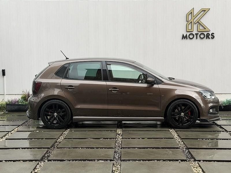 Used VW Polo R-line 110 HP (80 kW) 2016 Brown Hatchback
