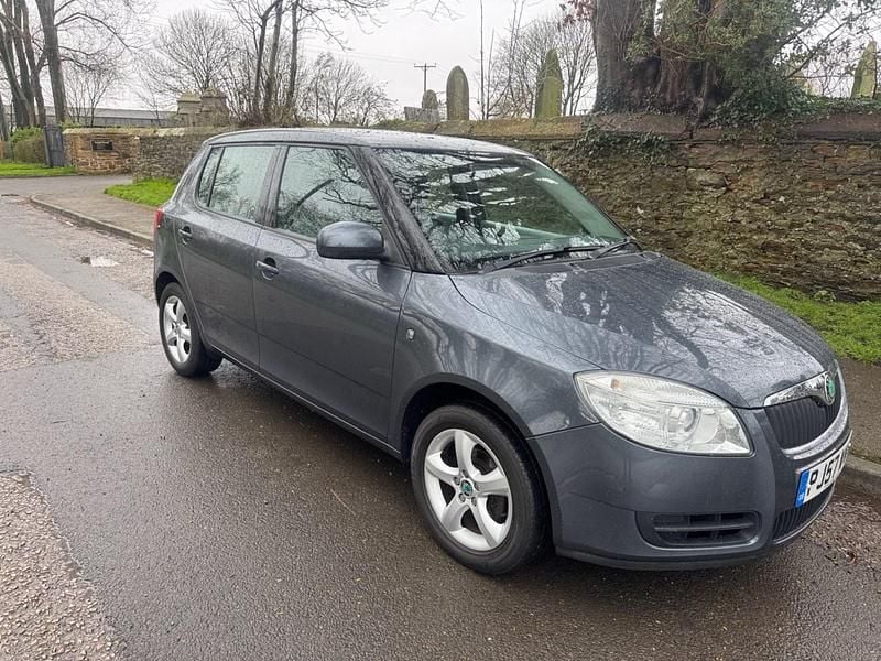 Used Skoda Fabia 105 HP (77 kW) 2008 Grey Hatchback