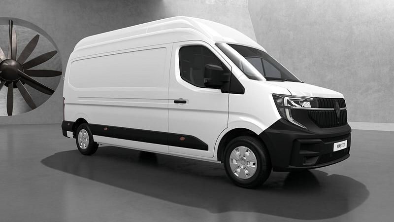 New Renault Master 2026 Solid  mineral white  MPV